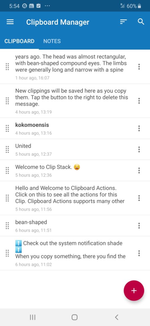 clipboard manager for android