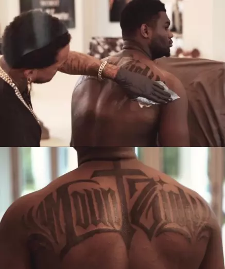 Reminds me of LeBrons chosen one tat  Fans in frenzy as picture of Zion  Williamsons tattoo surfaces online